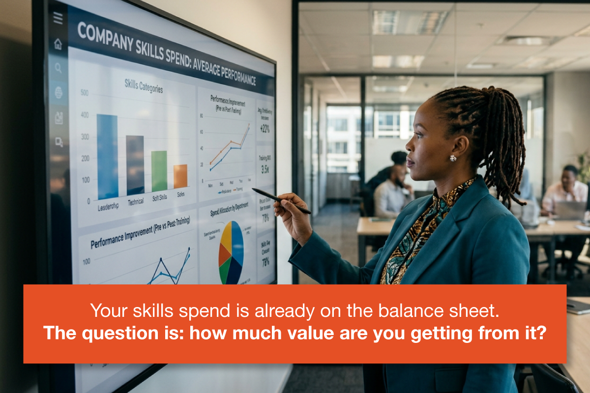 Your skills spend is already on the balance sheet. The question is: how much value are you getting from it?